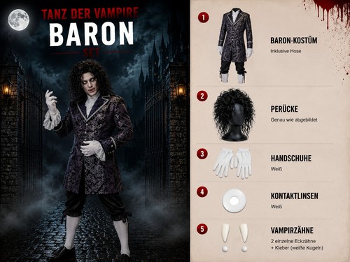 Tanz der vampire baron kostüm - baron,