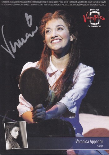 Autogramm veronica appeddu - autogramm,