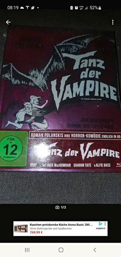 Tanz der vampire blu ray - der, blu-ray